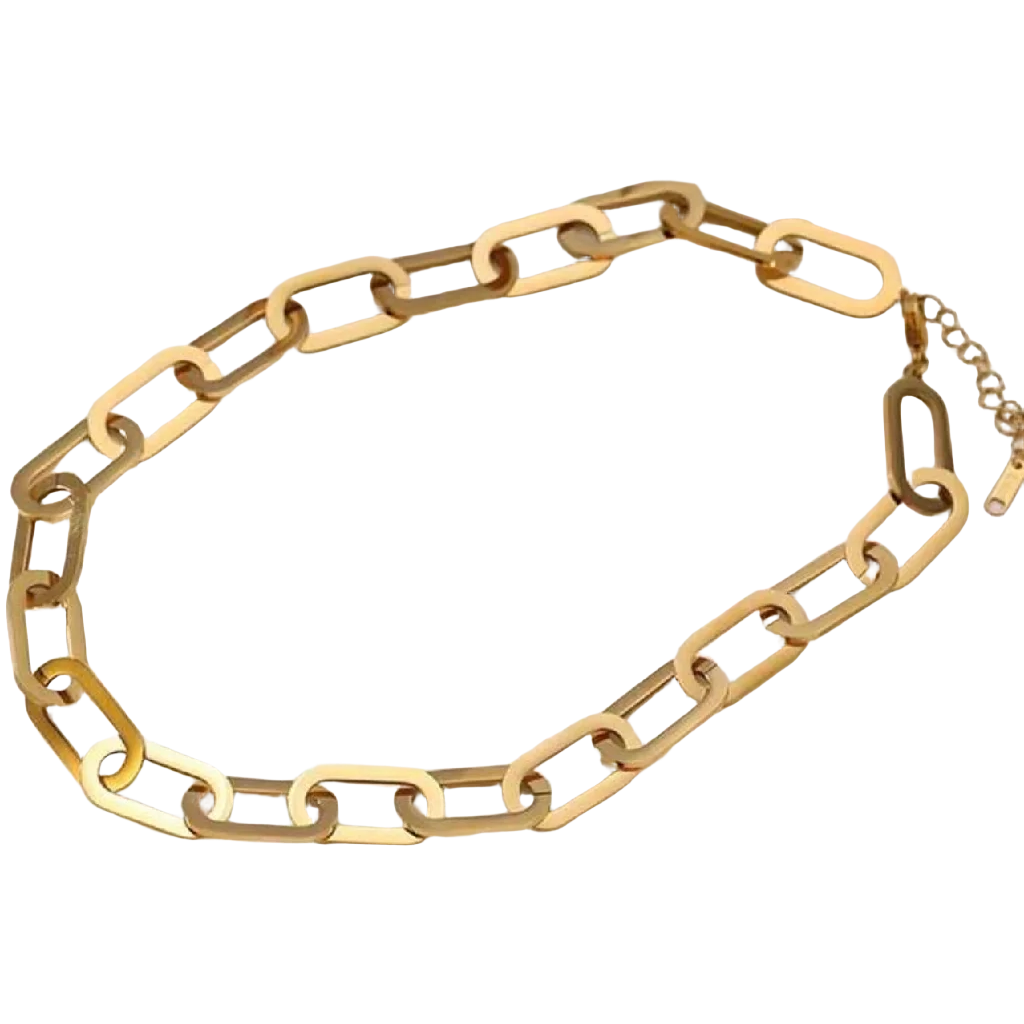 Chunky Gold Statement Necklace
